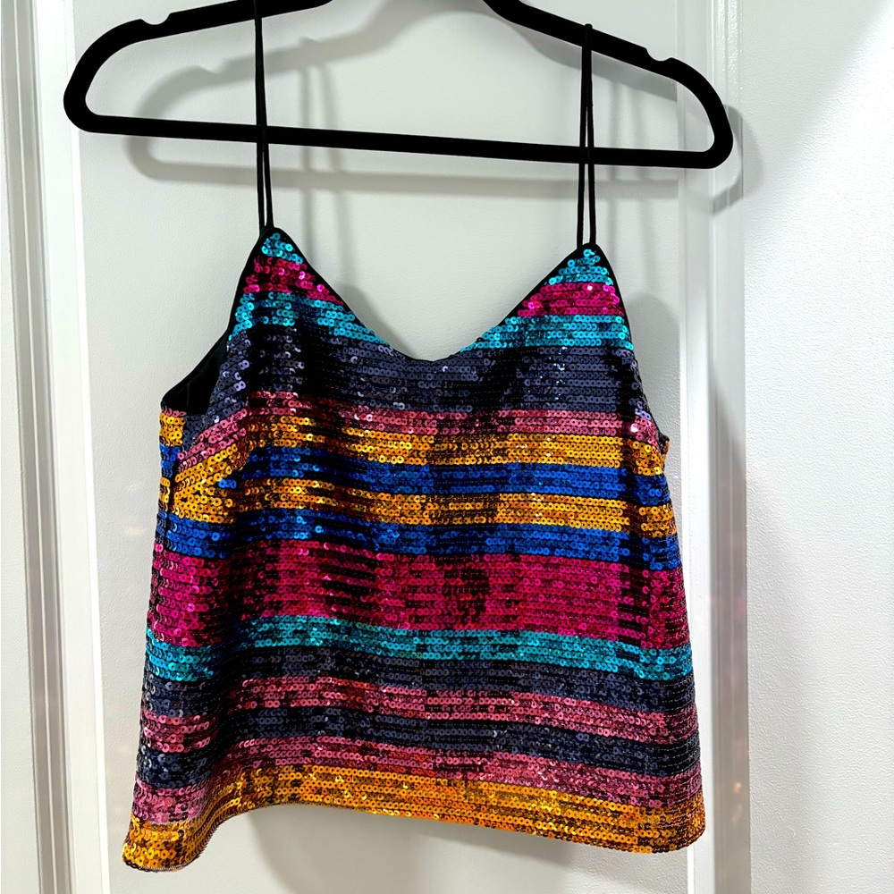 Multicolored top